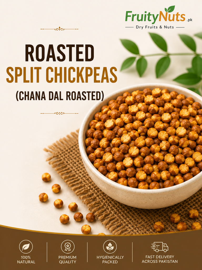 Roasted Split Chickpeas: The Crunchy Choice for Better Snacking with Nutritional Value