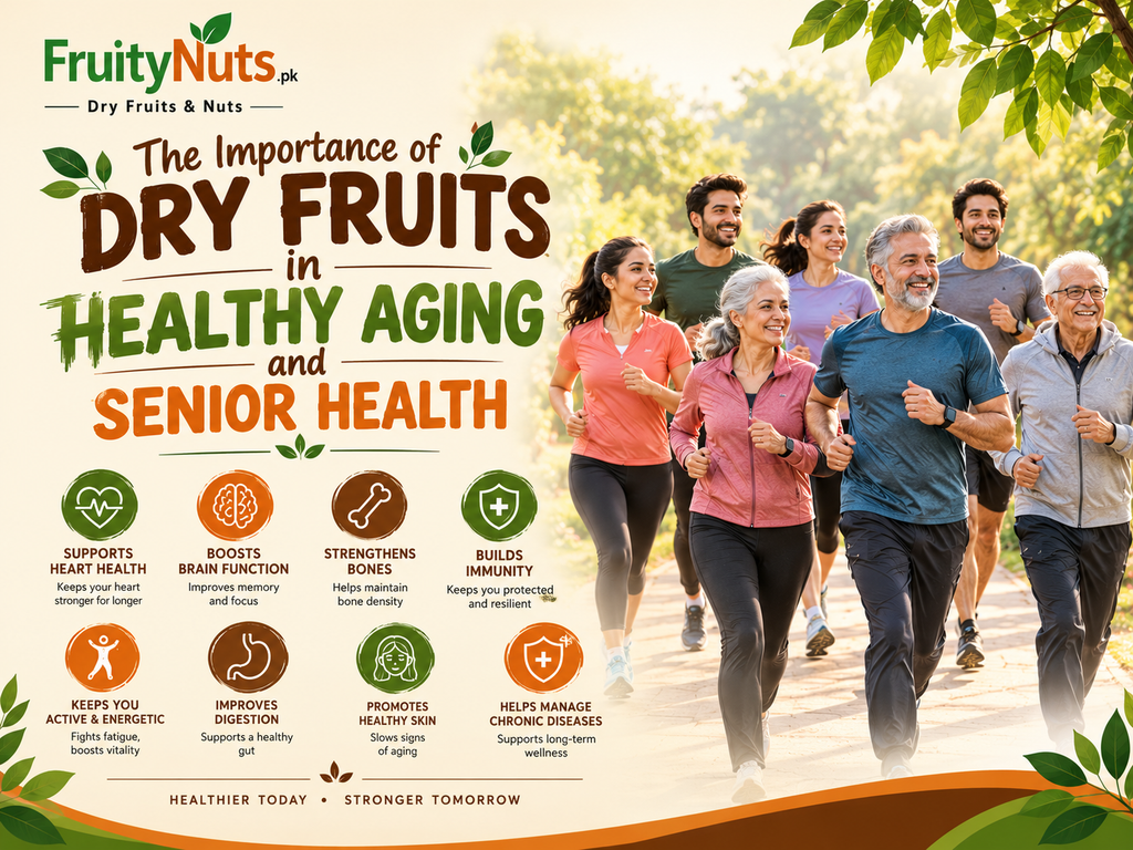 The Importance of Dry Fruits in Healthy Aging and Seniors Health