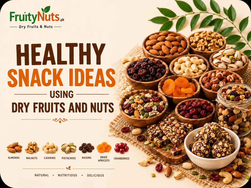 Healthy Snack Ideas Using Dry Fruits and Nuts