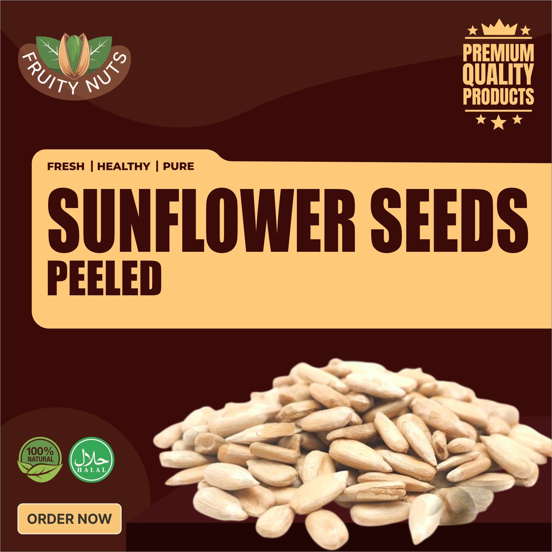 Sunflower Seeds (Peeled) (سورج مکھی کے بیج)