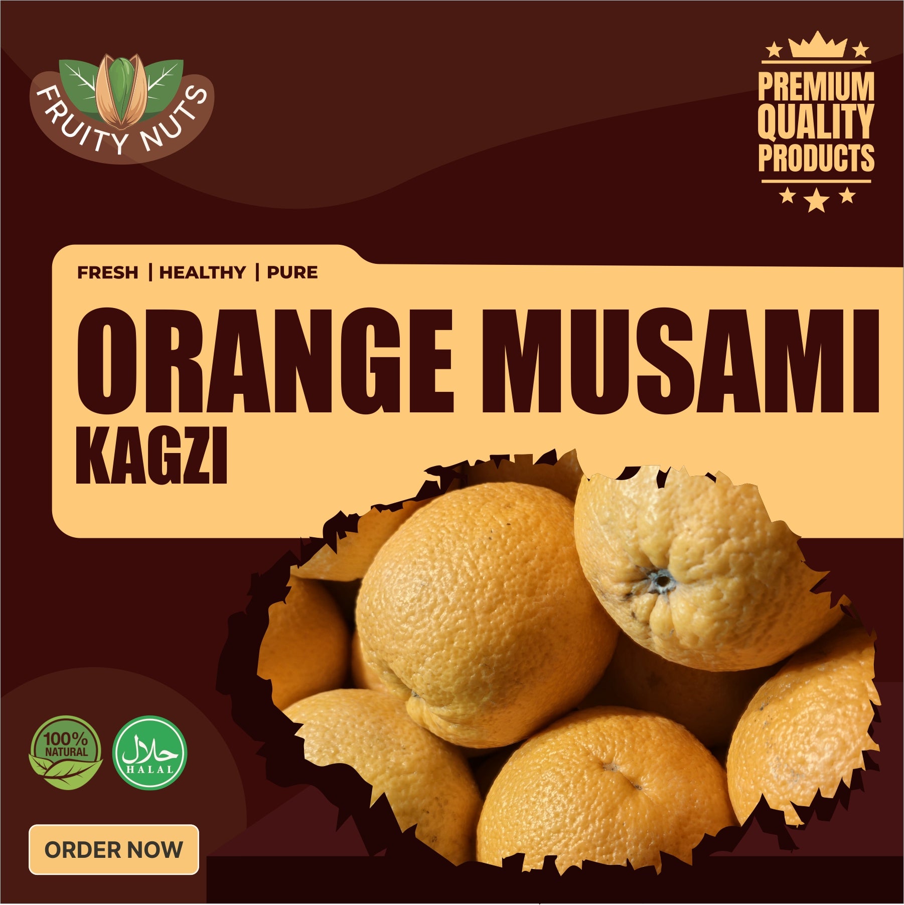 Orange Musami Kagzi (کاغذی موسمی)