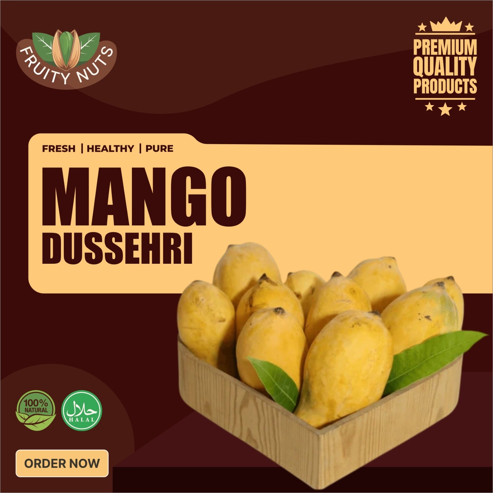 Mango Dussehri (دسہری), Export Quality (Delivery Will Start After "15 June, 2026")