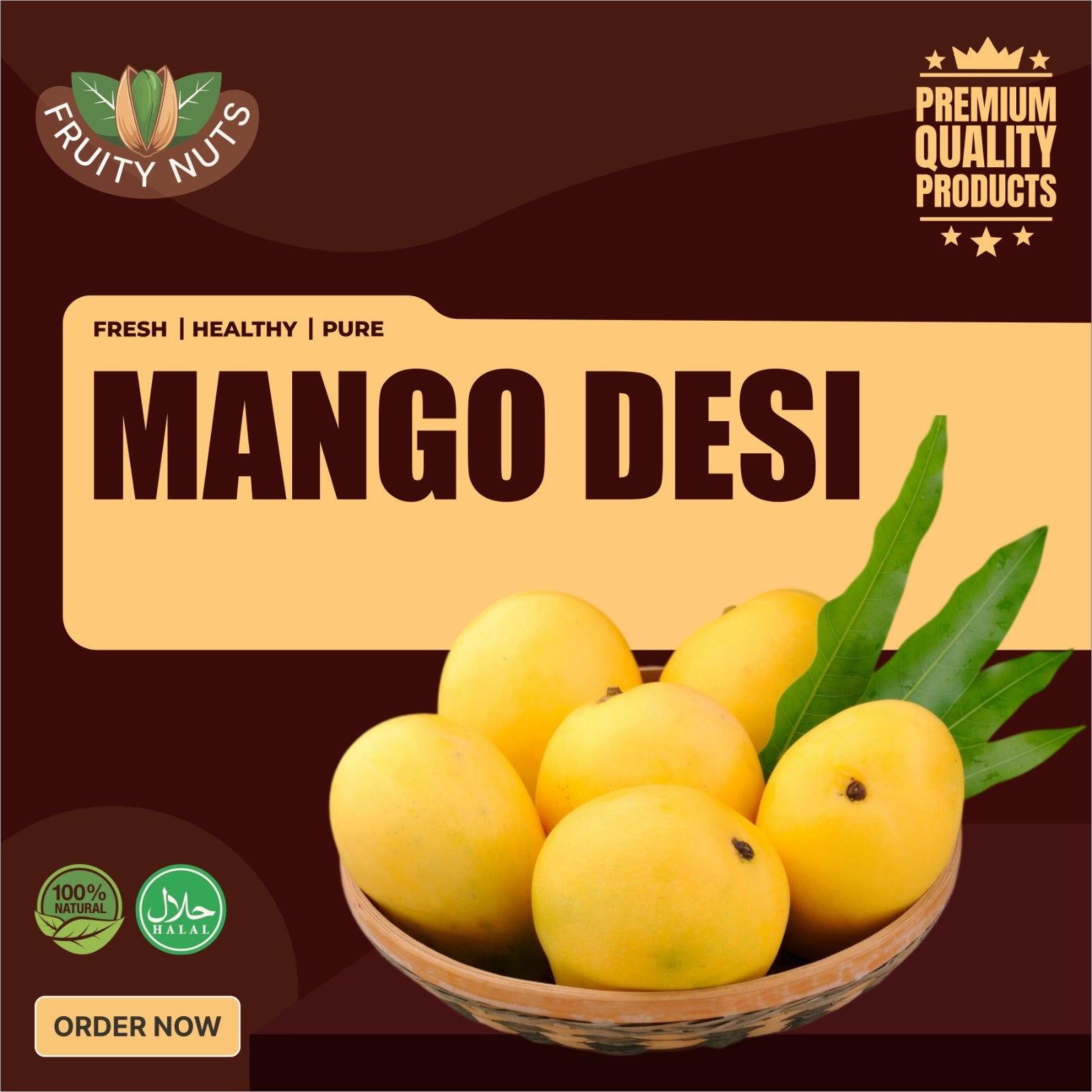 Mango Desi (دیسی آم), Export Quality (Delivery Will Start After "15 June, 2026")