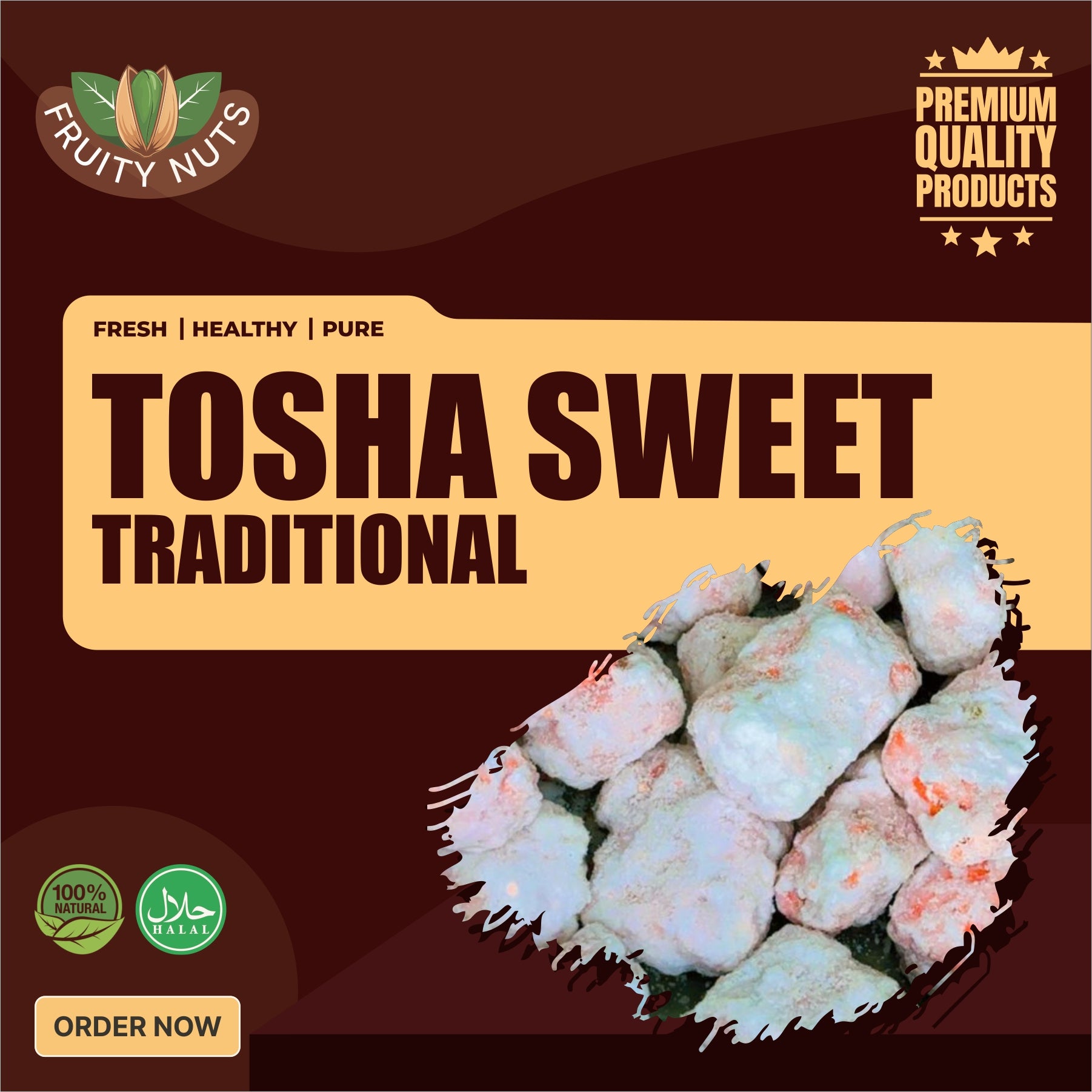 Traditional Tosha Sweet