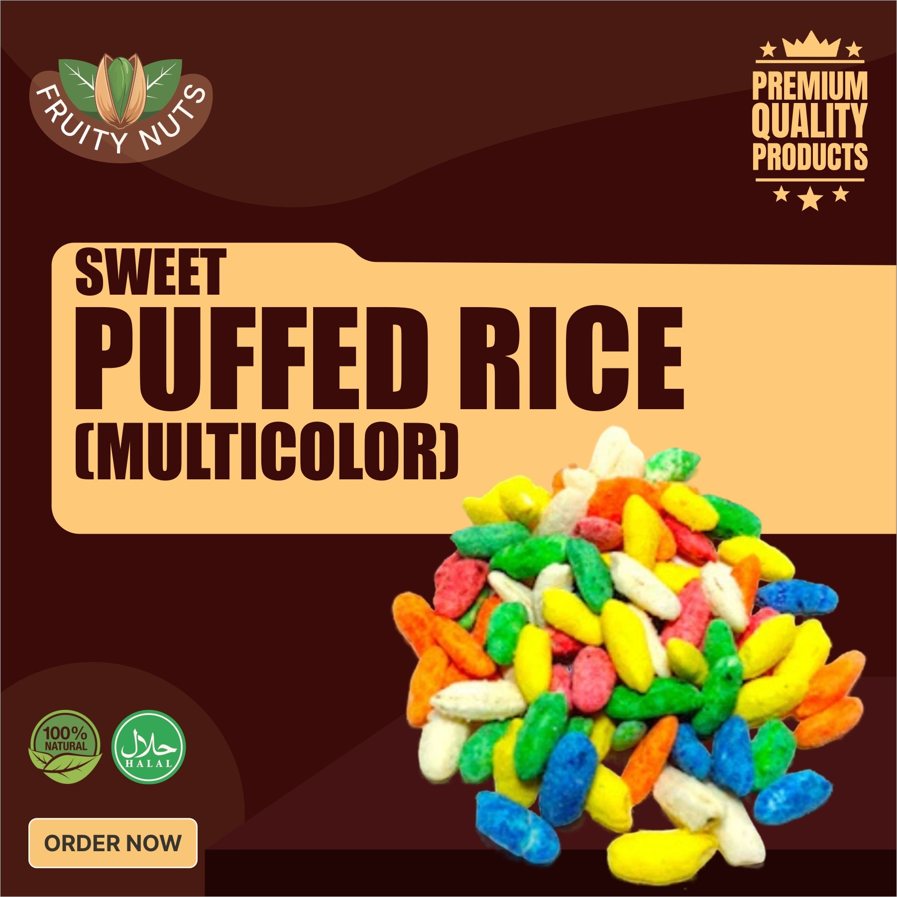 Sweet Puffed Rice (Multicolor)