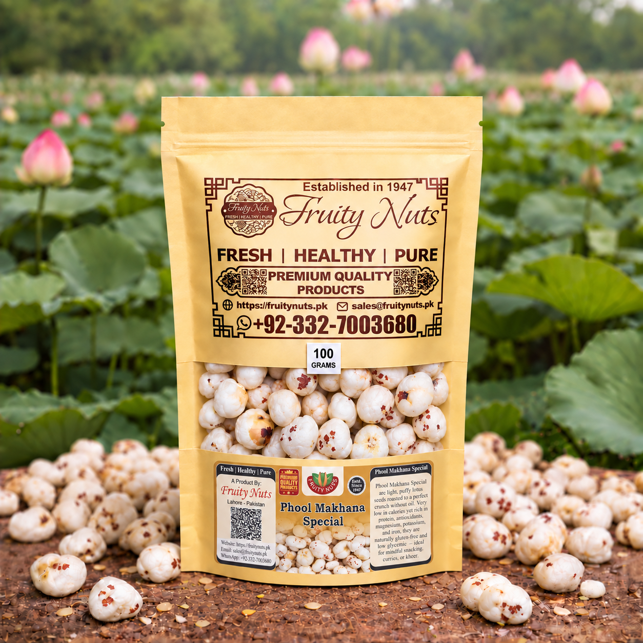 Phool Makhana Special (Fox Nuts, Lotus Seeds) – Healthy Snack