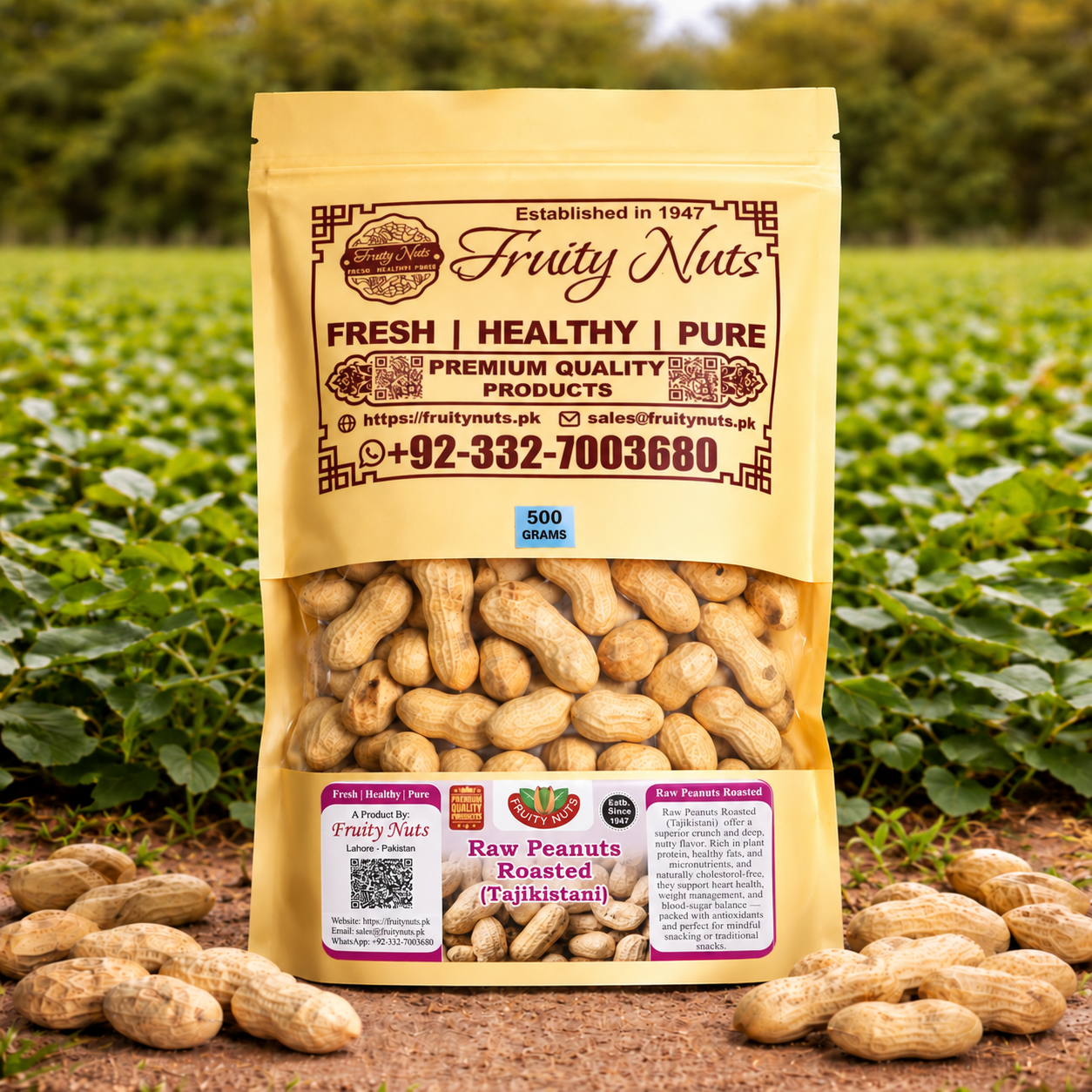 Roasted Raw Peanuts  (Tajikistani) (مونگ پھلی تاجکستان)