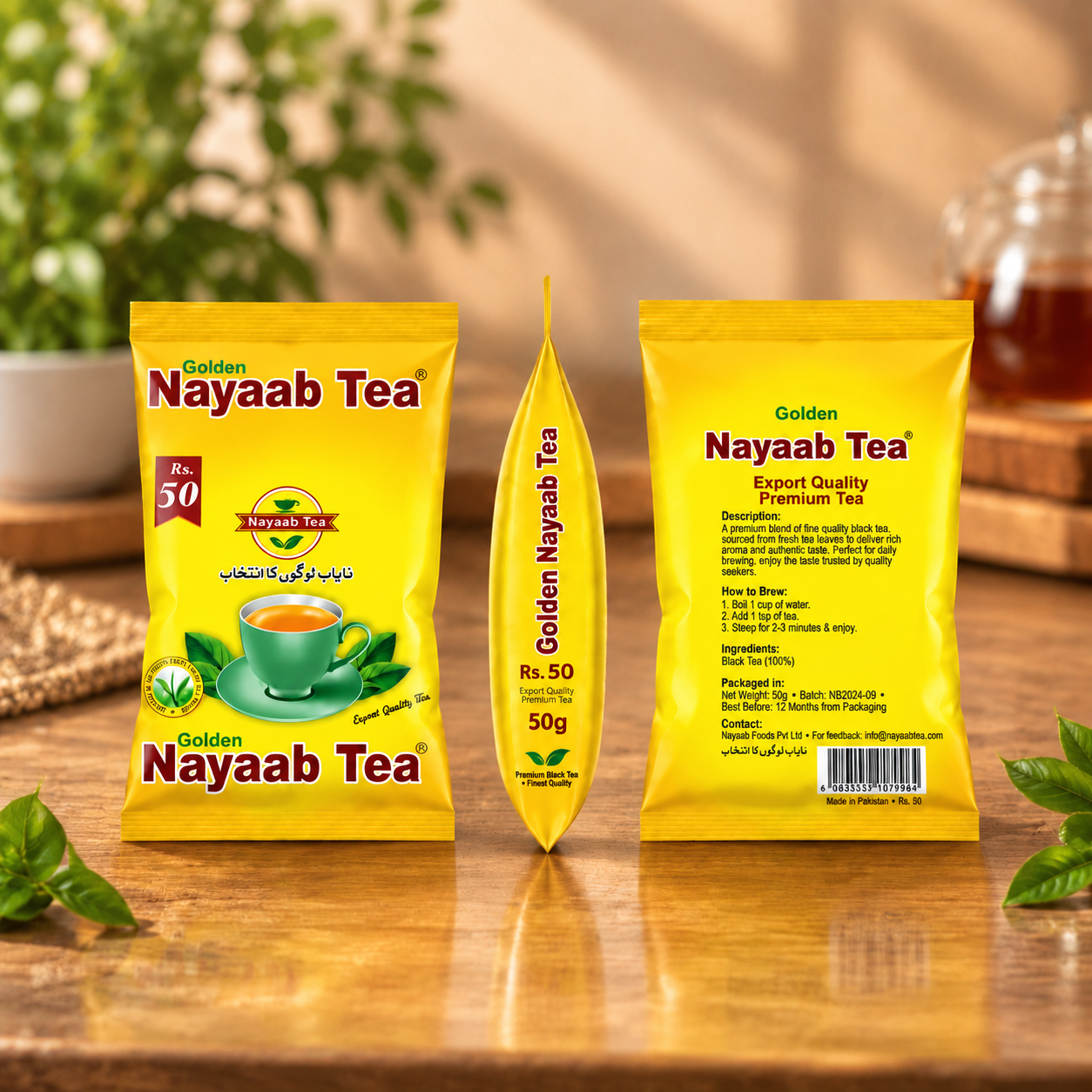 Golden Nayaab Tea (گولڈن نایاب چائے)